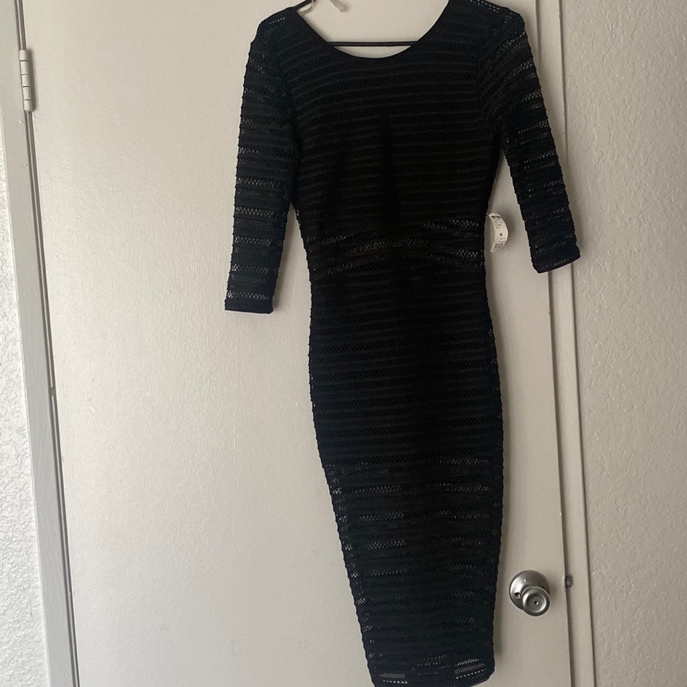 Black Mesh dress size M